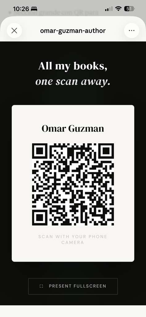 QR Code — All books on Amazon
